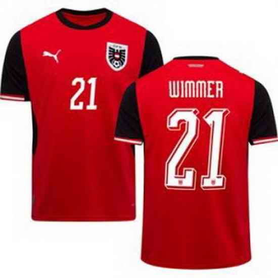 Youth 21 Austria Patrick Wimmer World Cup Away Replica Jersey  1